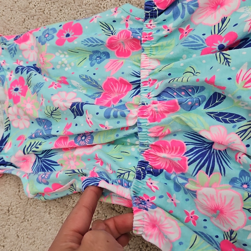 Floral toddler dress - Picture 2 of 5